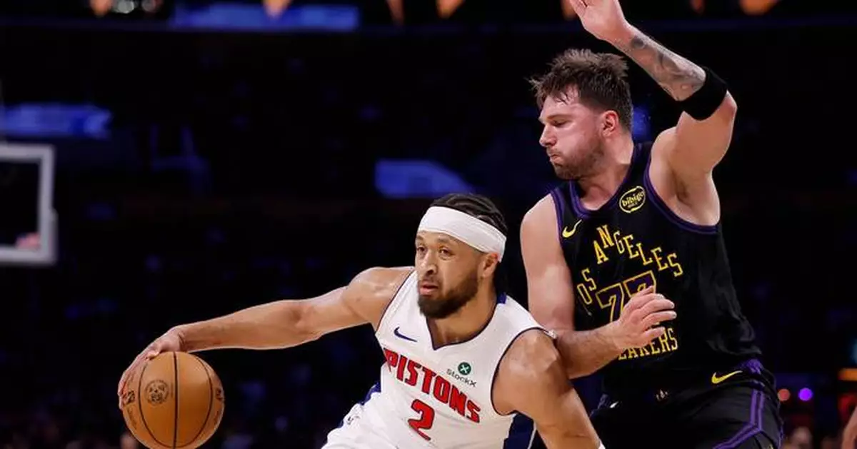 LeBron James loses on his 41st birthday as Cunningham leads the Pistons past the Lakers, 128-106