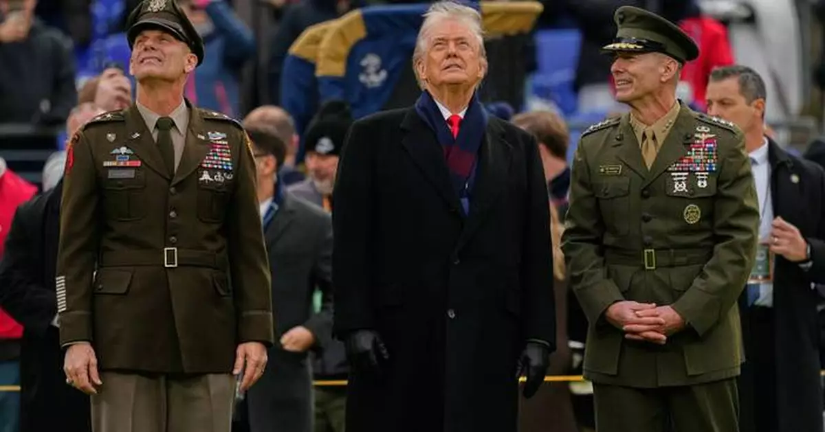 Horvath to Heidenreich on 4th-and-goal leads No. 22 Navy to a 17-16 win over Army