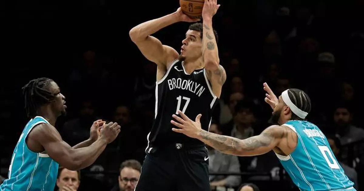 Porter scores 35 points as the Nets beat the Hornets 116-103