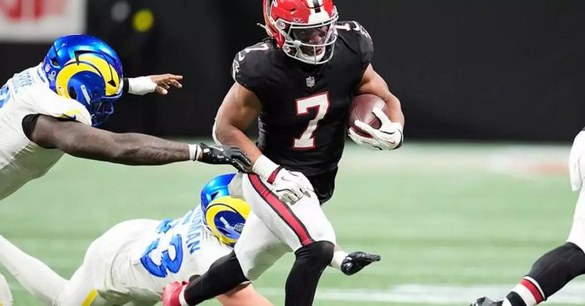 Bijan Robinson, Falcons finishing strong with 3rd straight win after elimination from playoffs