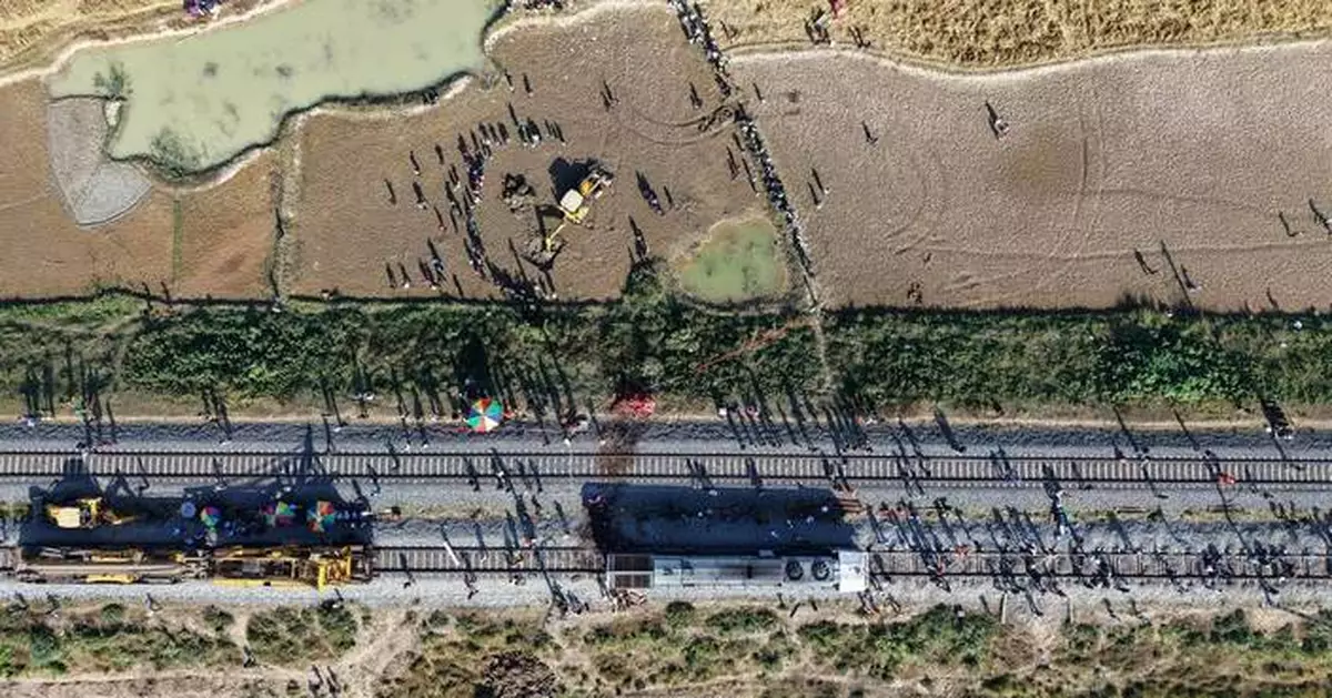 High-speed passenger train kills 7 elephants crossing railway tracks in northeast India