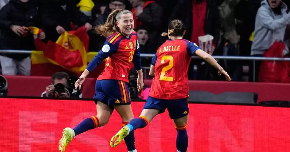 Spain keeps Women's Nations League title as Pina scores twice in 3-0 victory over Germany