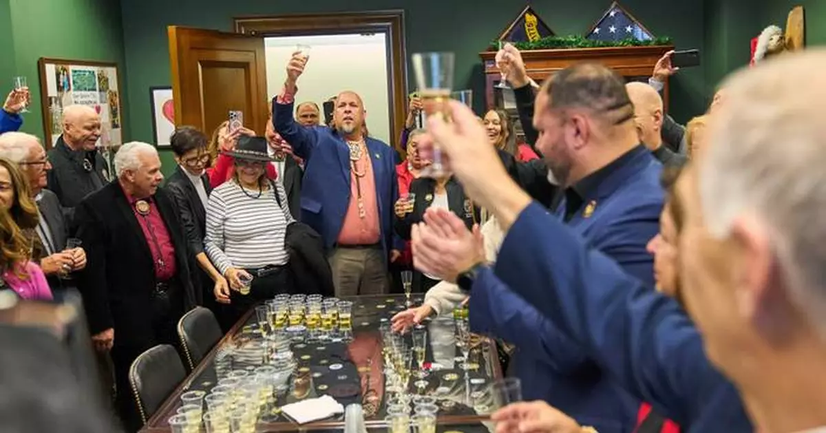 Photos of the Lumbee Tribe celebrating federal recognition