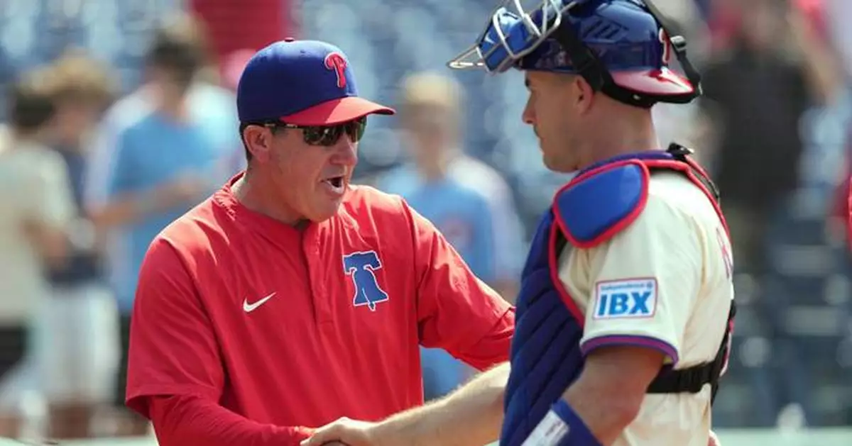 Phillies sign manager Rob Thomson to 1-year extension after 4 straight trips to playoffs