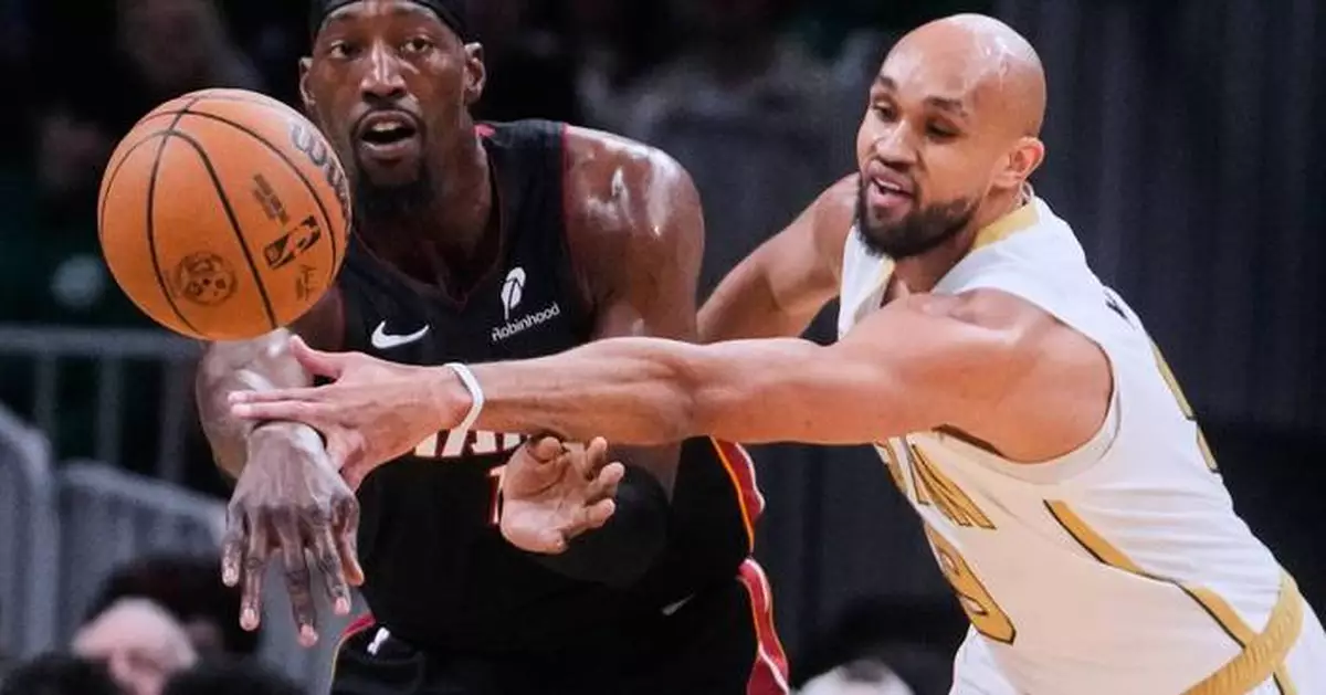 Derrick White scores season-high 33, hits nine 3s as Celtics pull away from Heat 129-116
