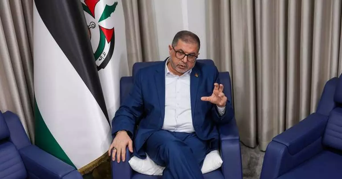 Hamas official says the group ready to discuss 'freezing or storing' its weapons