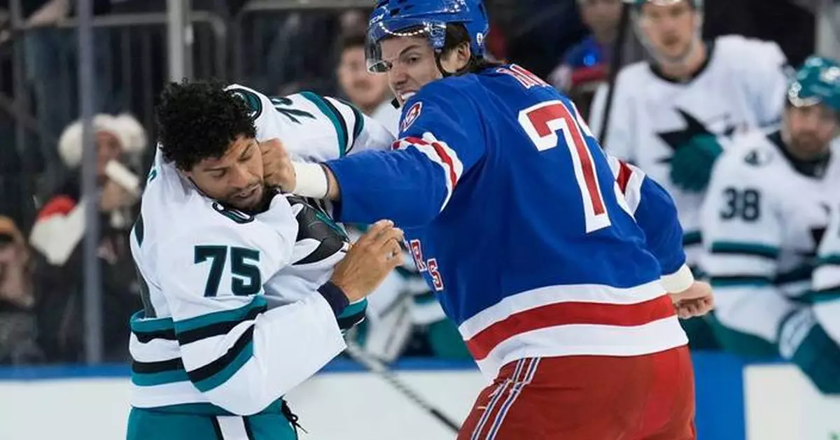 Back from injury, Rangers' Matt Rempe says he won't be deterred from dropping gloves