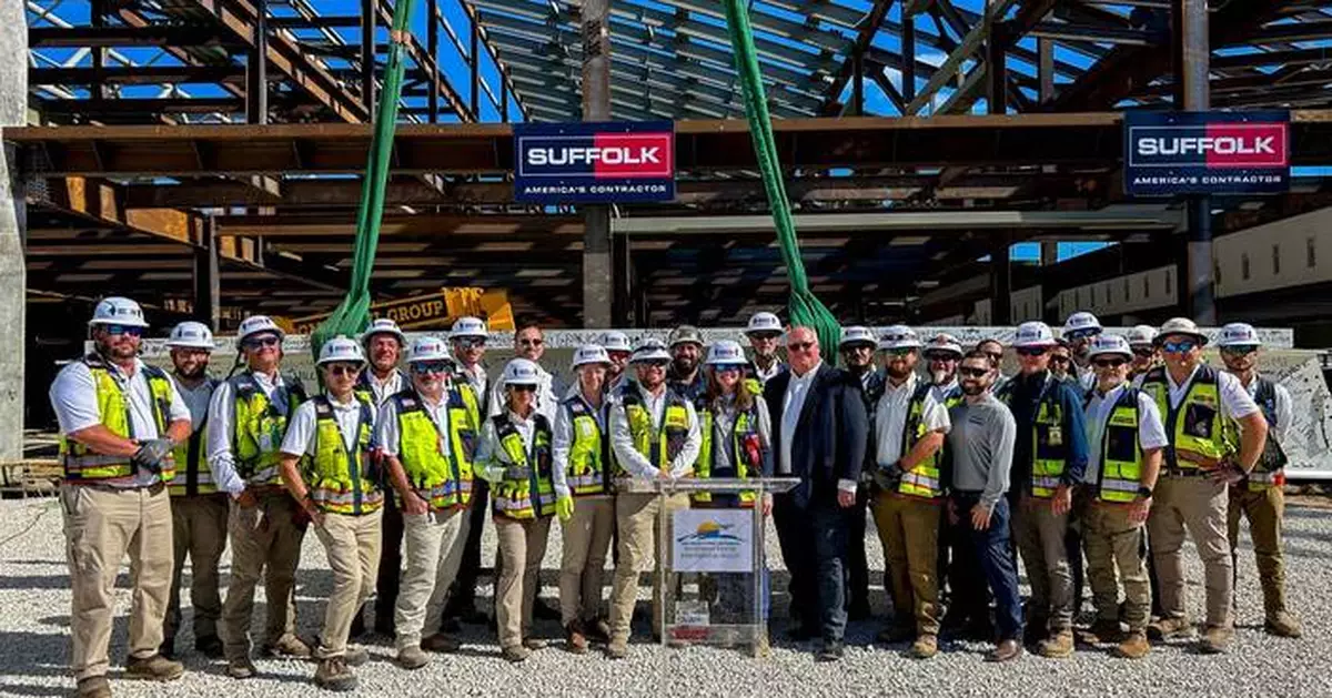 Suffolk and the Lee County Port Authority Celebrate Topping Off of Southwest Florida International Airport Terminal Expansion Phase 2