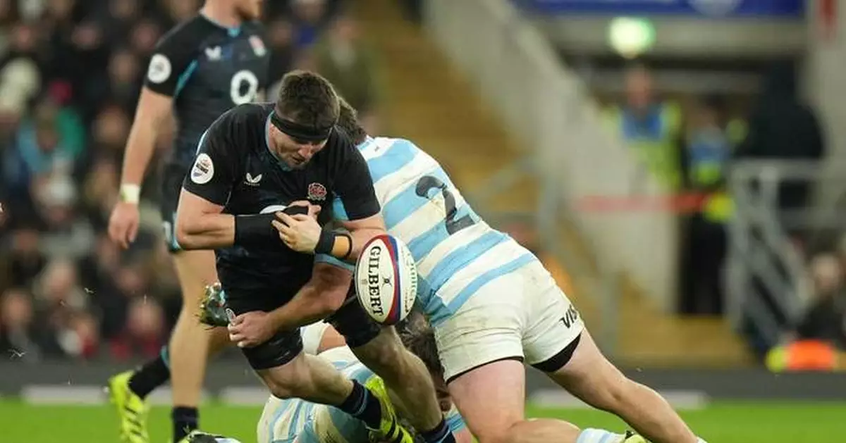 No sanction for England's Tom Curry after 'pushing' Pumas coach Contepomi