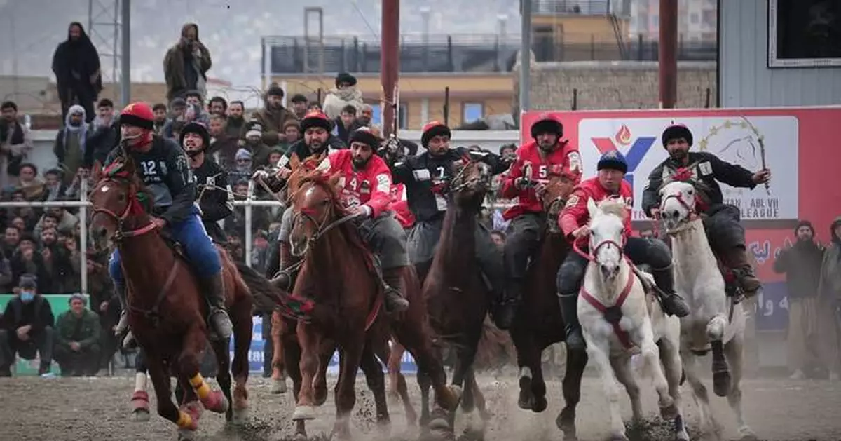 Photos capture Afghanistan’s traditional buzkashi tournament near Kabul