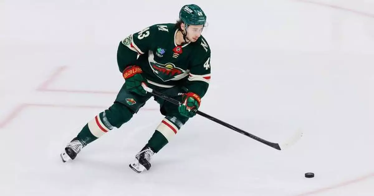 Quinn Hughes complete a Wild few days with a goal in first game with Minnesota