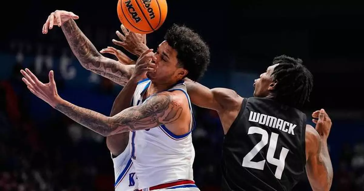 Flory Bidunga has 18 points and 10 rebounds as No. 17 Kansas beats Towson 73-49