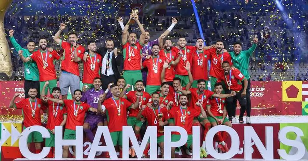 Morocco beats Jordan 3-2 after extra time to win the Arab Cup title