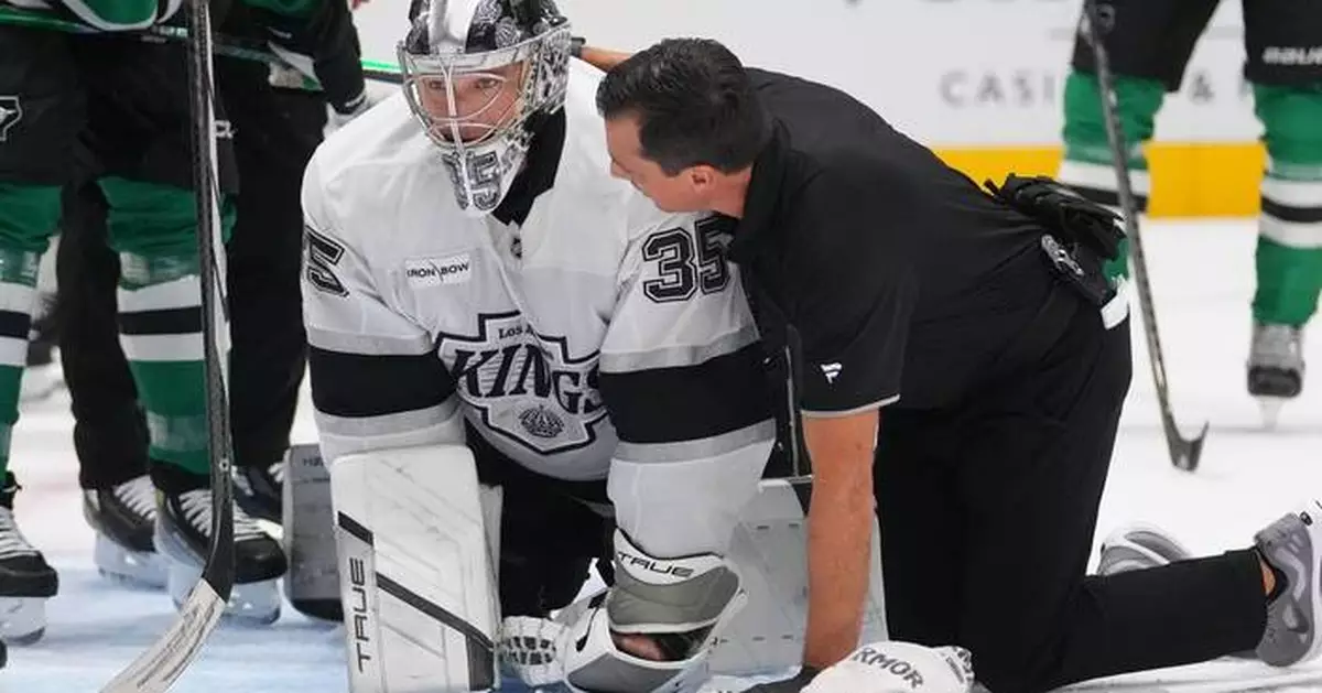 LA Kings put G Darcy Kuemper on injured reserve after head hit from Stars' Rantanen