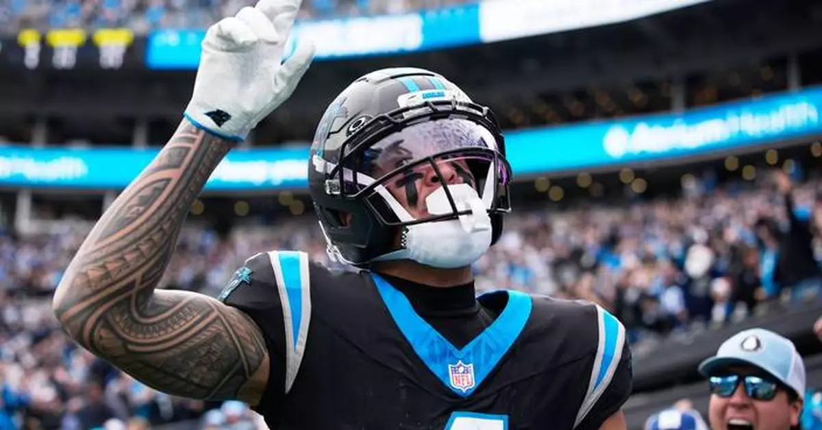 Panthers receiver Tetairoa McMillan active for Seahawks game despite being added to injury report