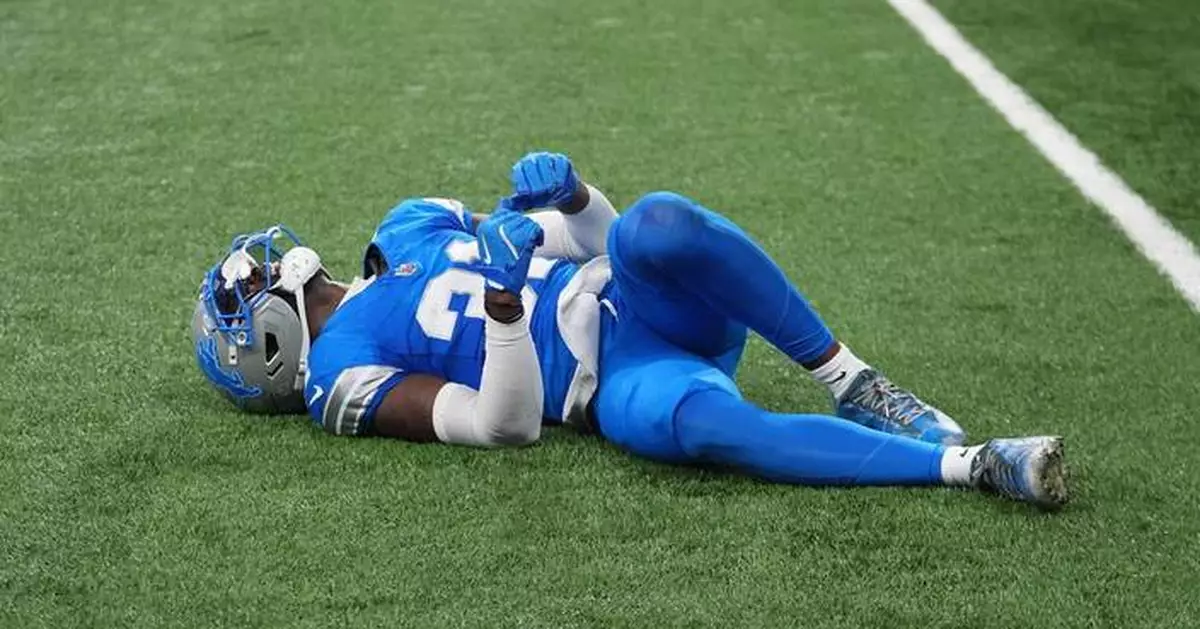 Lions place All-Pro safety Kerby Joseph on injured reserve with nagging knee injury