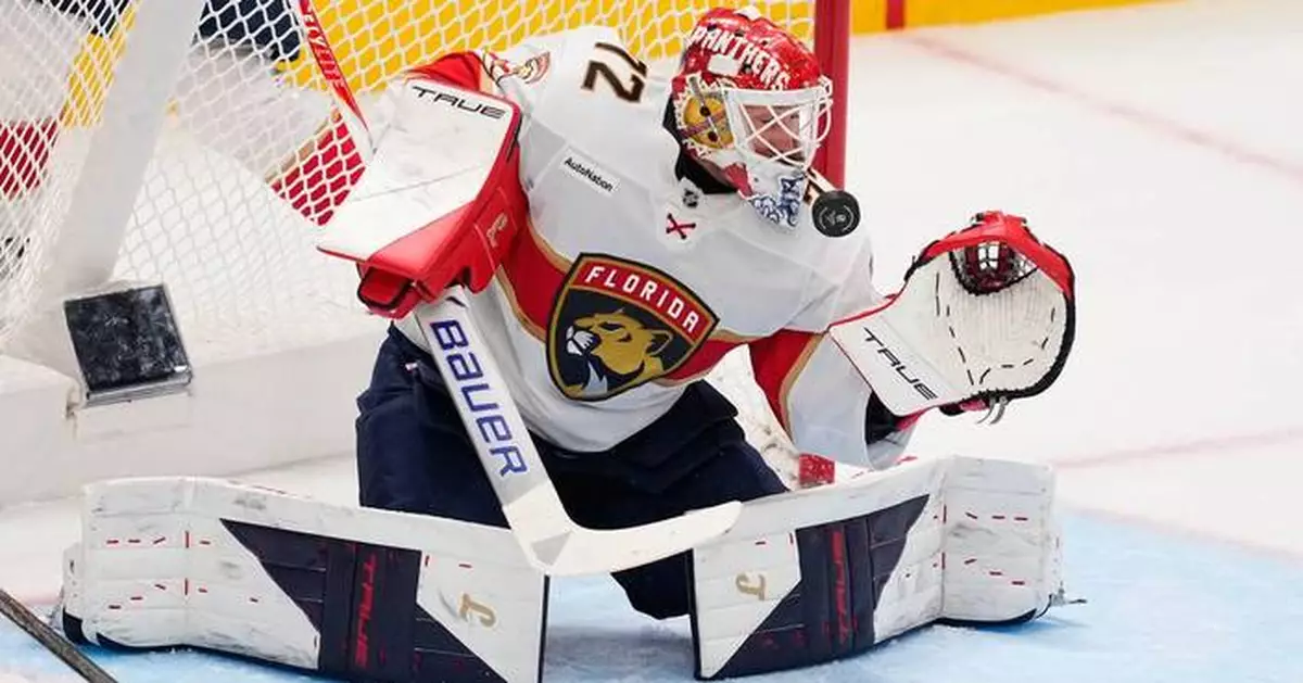 Sergei Bobrovsky and Brad Marchand lead Panthers to 4-0 win over Stars