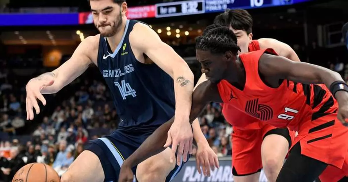 Grizzlies' Zach Edey likely out at least a month with his latest ankle injury