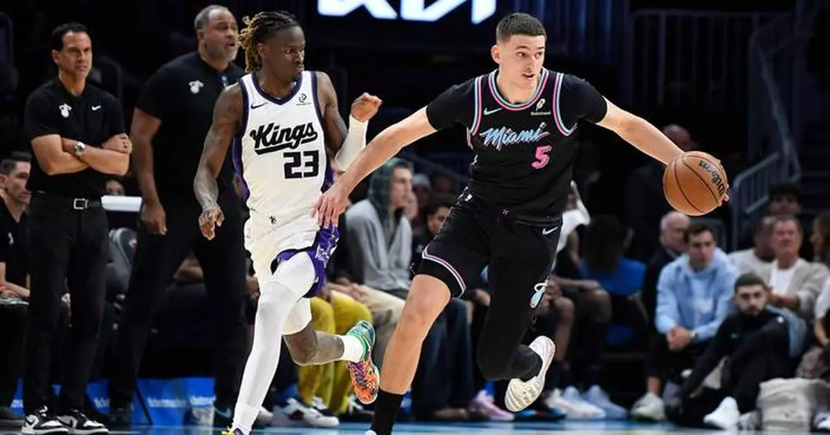 Heat's Jovic exits game against Raptors with elbow injury