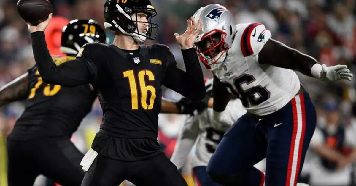 Commanders sign QB Jeff Driskel off the Cardinals' practice squad and put guard Sam Cosmi on IR