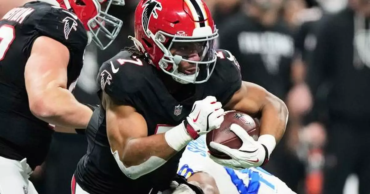 Bijan Robinson has longest rush TD in Falcons history, has team's most scrimmage yards in a season