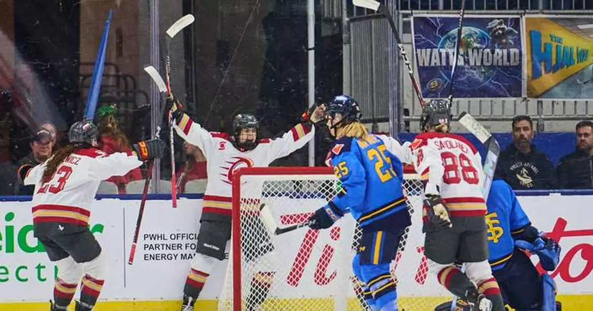 Rebecca Leslie scores in OT as Charge rally for 4-3 win over Sceptres