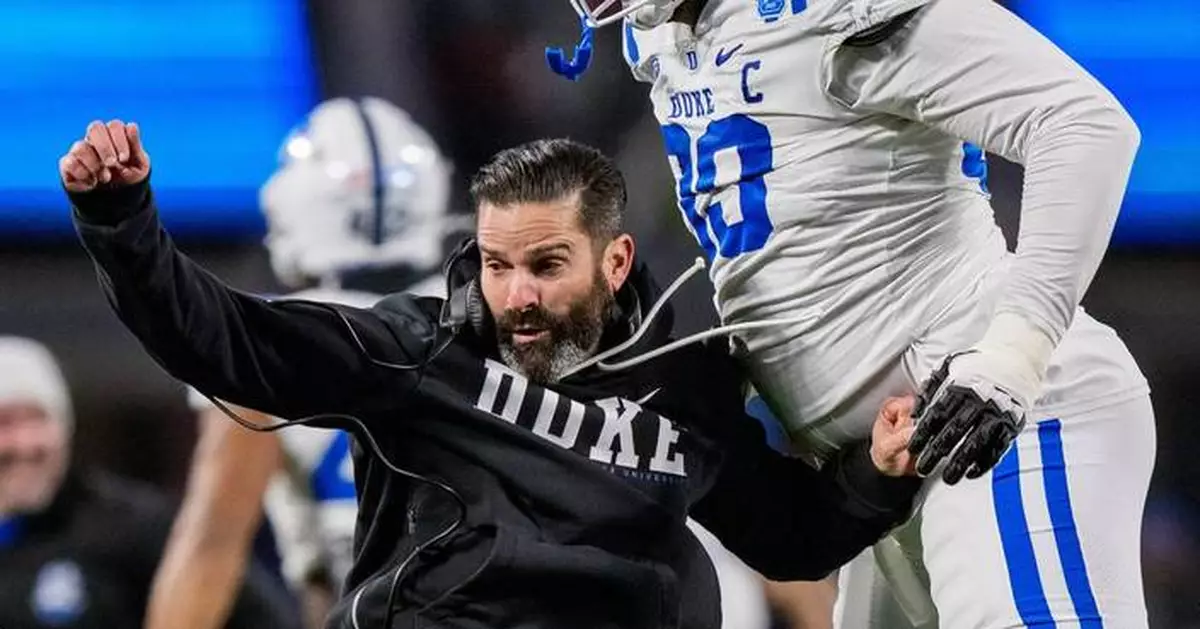 Duke's unlikely ACC title season set to end against Arizona State in Sun Bowl