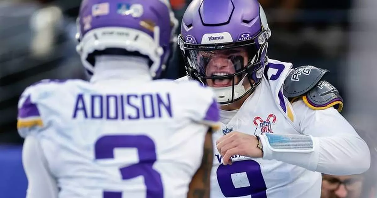 J.J. McCarthy gets injured as the Vikings hand the Giants their ninth loss in a row