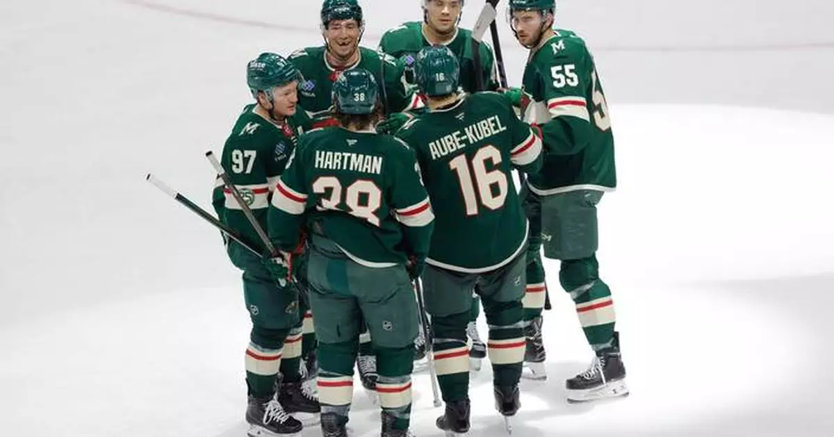 Kaprizov, Boldy each have a goal and two assists as Wild beat Blue Jackets 5-2 for 6th straight win