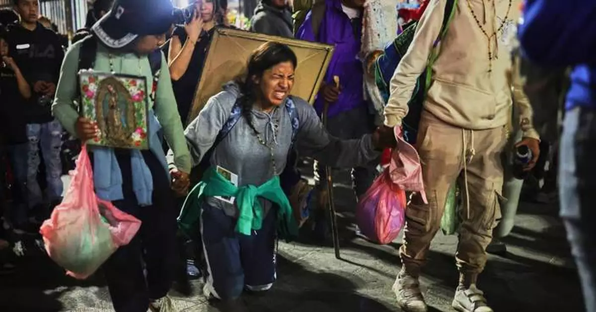 Believers in Our Lady of Guadalupe flock to her Mexico City shrine, in photos