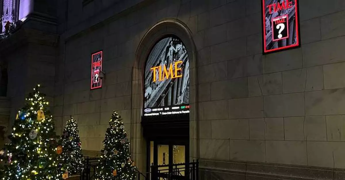 Time magazine names 'Architects of AI' as its person of the year for 2025