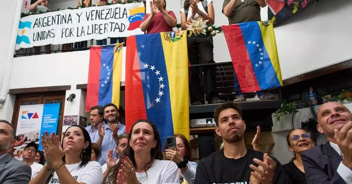 Venezuelans have mixed reactions to Nobel laureate Machado traveling abroad