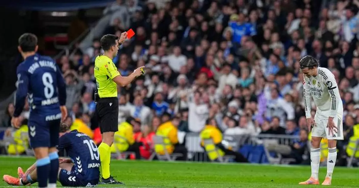 Real Madrid trio suspended 2 matches for behavior toward referees in league match