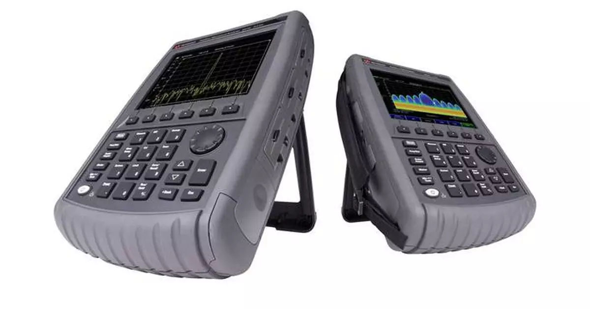 Keysight Introduces New Handheld Analyzer Enabling 120-MHz IQ Streaming for Gap-Free Signal Capture