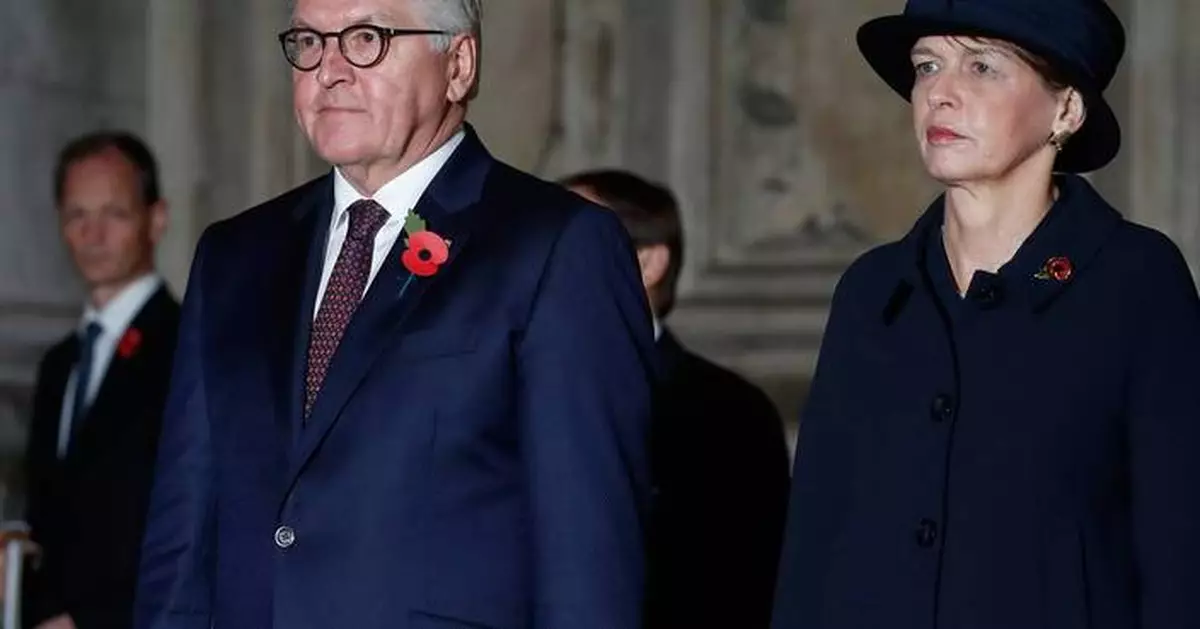 Germany's president gets a royal welcome at start of the first UK state visit in 27 years