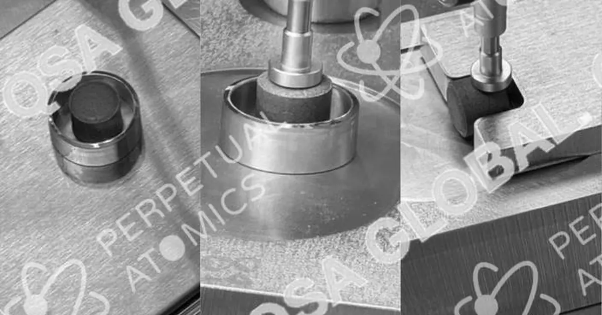 Perpetual Atomics and QSA Global Achieve Breakthrough in Americium Ceramic Fuel Pelleting for Space Power Systems