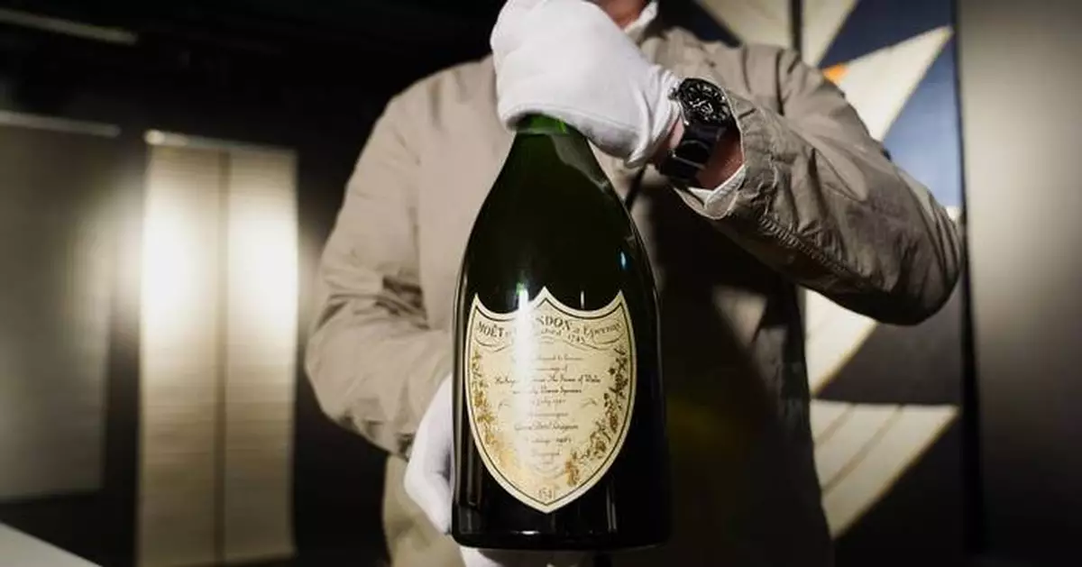 Rare Dom Pérignon champagne from Charles and Diana's wedding fails to sell during Denmark auction