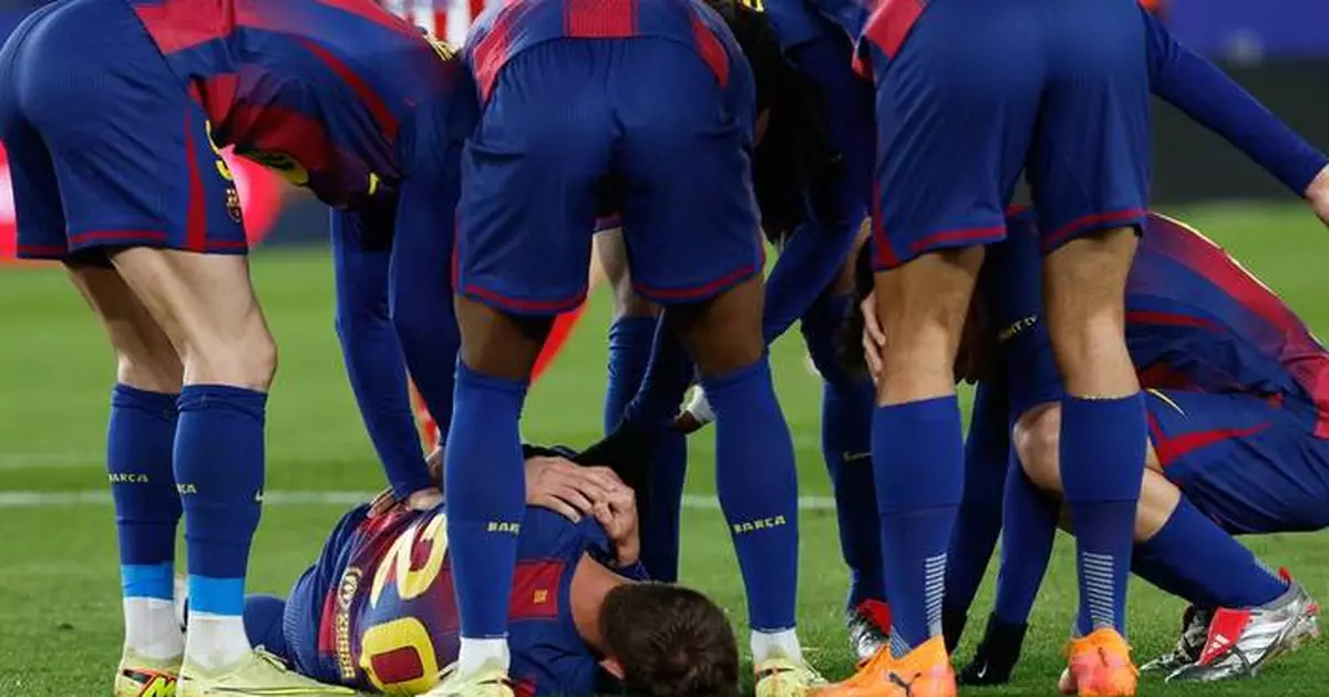 Barcelona’s Dani Olmo unlikely to play again in 2025 because of shoulder injury