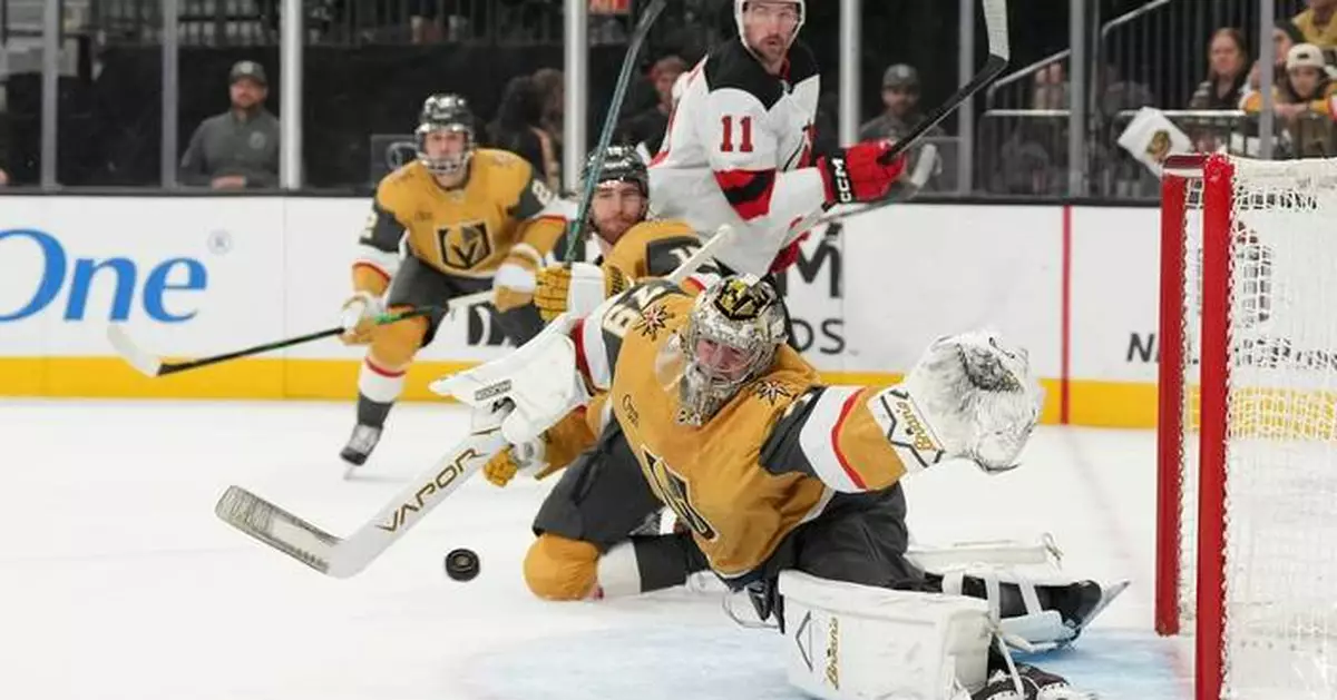 Jesper Bratt notches winner in shootout as Devils top Golden Knights in Vegas, 2-1
