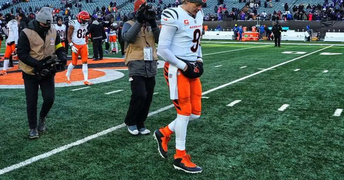 Bengals' Joe Burrow to play meaningless games for the first time in his career
