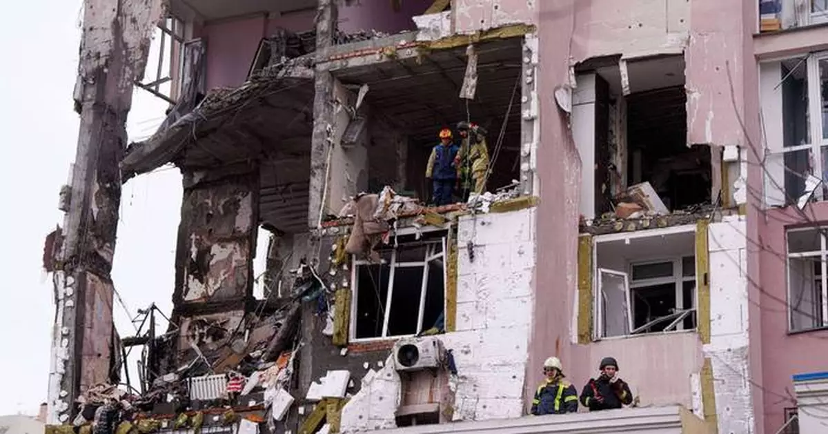 Photos show the destruction after Russia's latest attacks on Kyiv