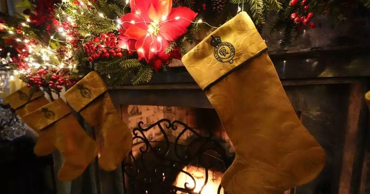 King Charles III’s charity auctions Christmas stockings made from Sandringham drapes