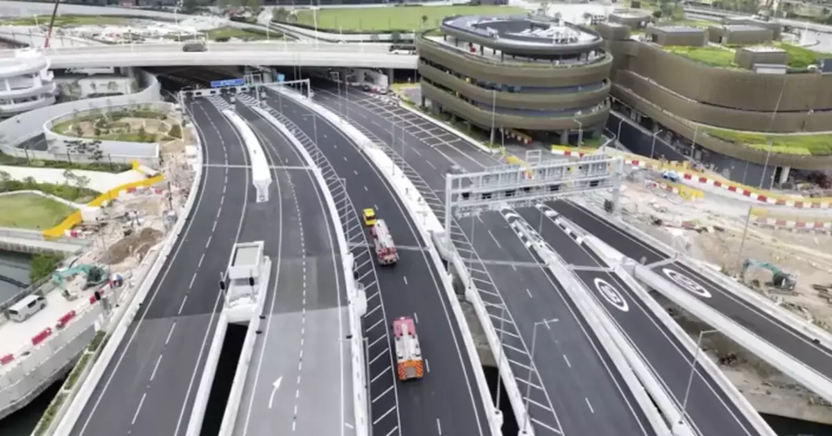 Central Kowloon Bypass Yau Ma Tei Section Opens December 21, Reducing Travel Time to Kowloon Bay to Five Minutes