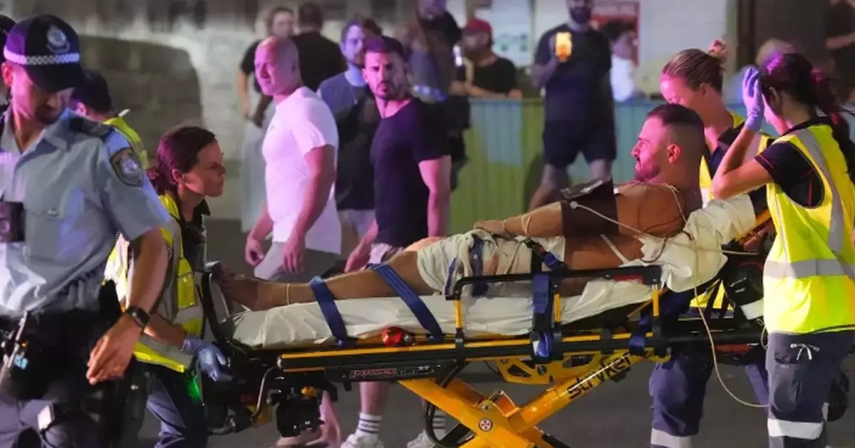 Photos show the scene of a deadly attack on Sydney's Bondi Beach