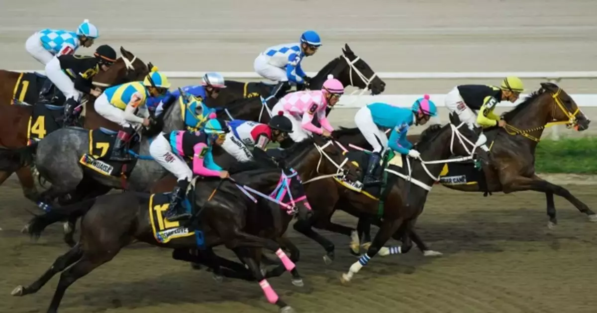 Photos of the 56th Jockey Challenge at Rinconada racetrack in Venezuela