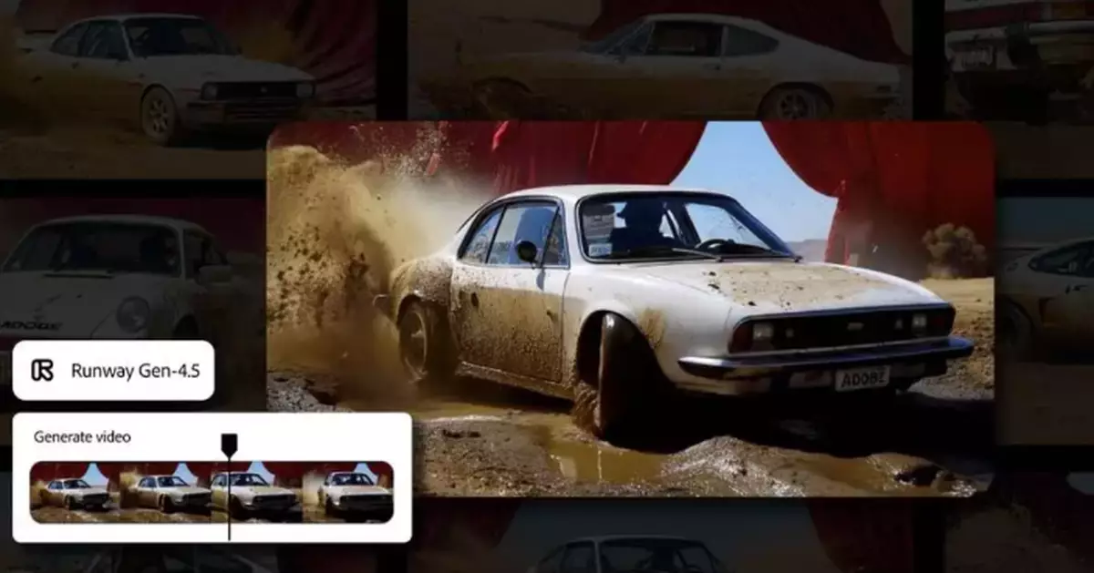Adobe and Runway Partner to Deliver the Next Generation of AI Video for Creators, Studios and Brands