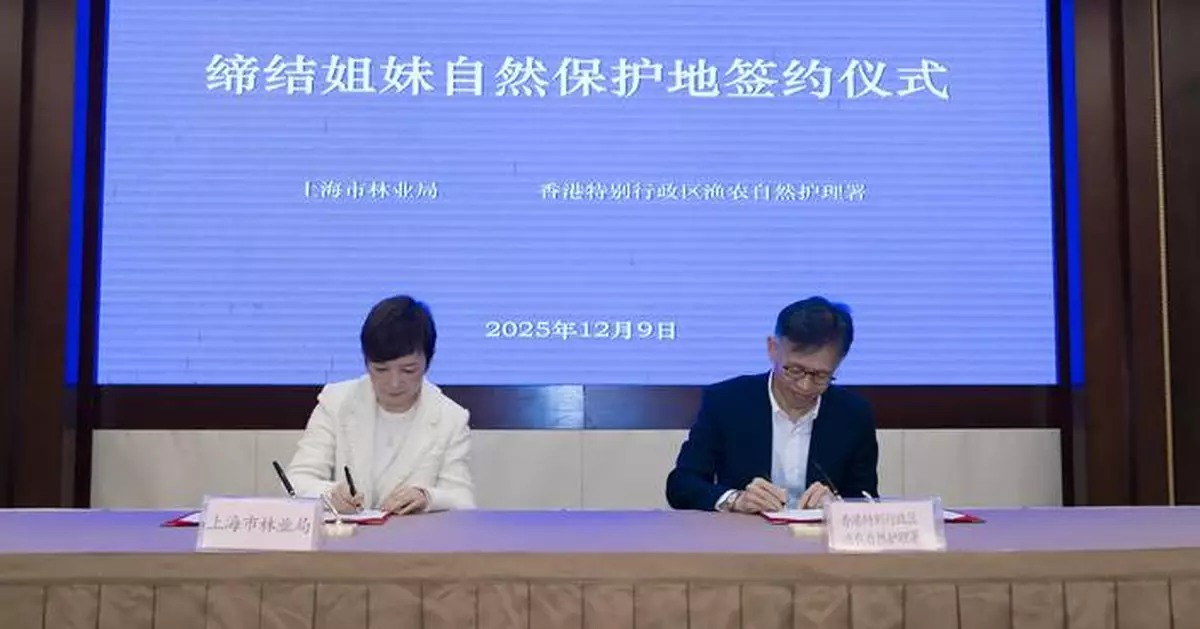 Hong Kong and Shanghai Sign MOU to Boost Migratory Waterbird Conservation as Sister Wetlands.