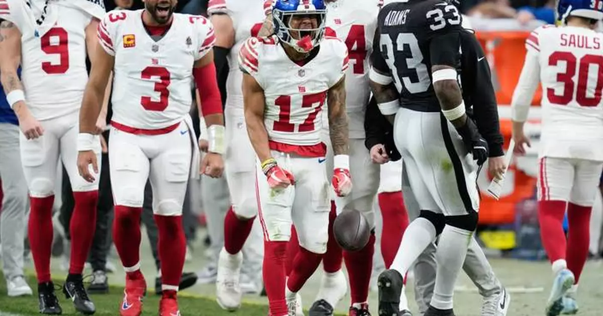 Raiders in position for top draft pick after 34-10 loss to Giants