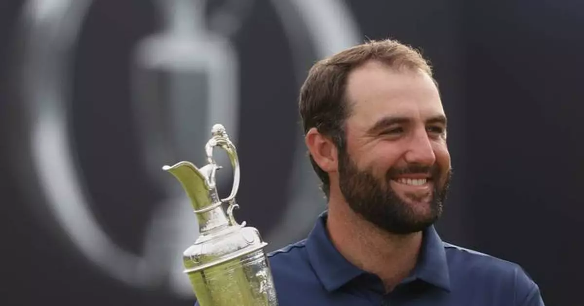 Scottie Scheffler joins Tiger Woods by winning PGA Tour player of the year for 4th straight year