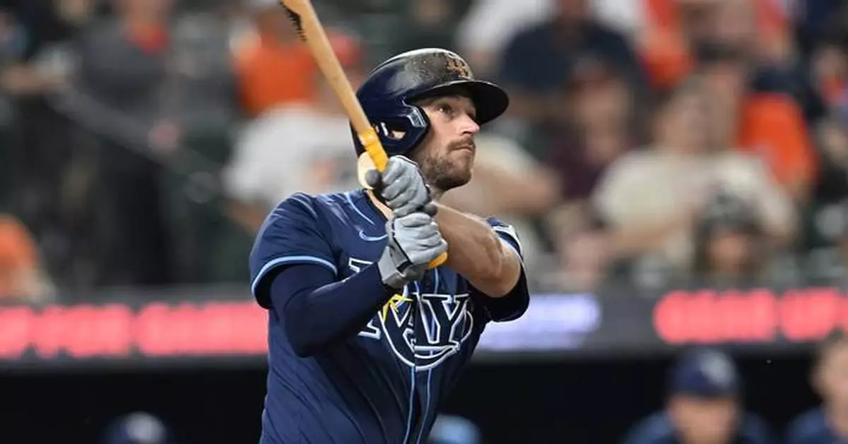 Pirates acquire All-Star 2B Brandon Lowe in three-team trade involving the Rays and the Astros